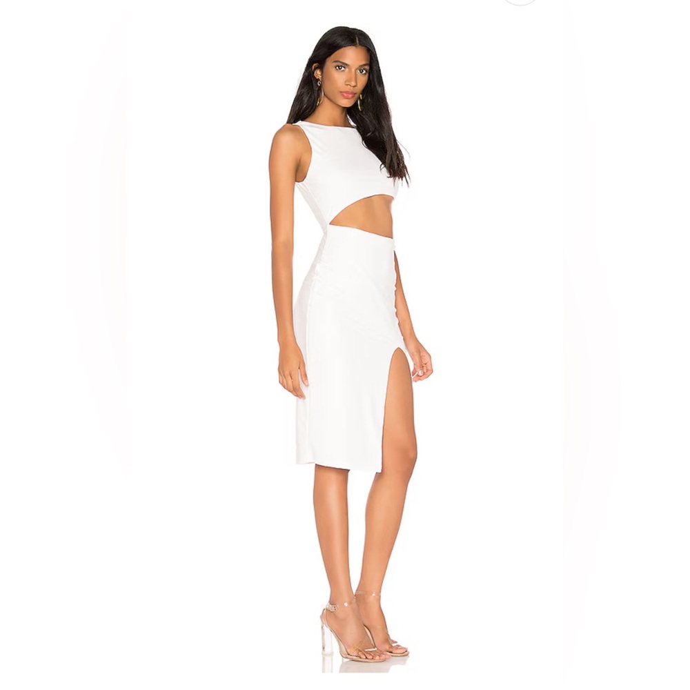 NEW Superdown cut out dress, white, XS